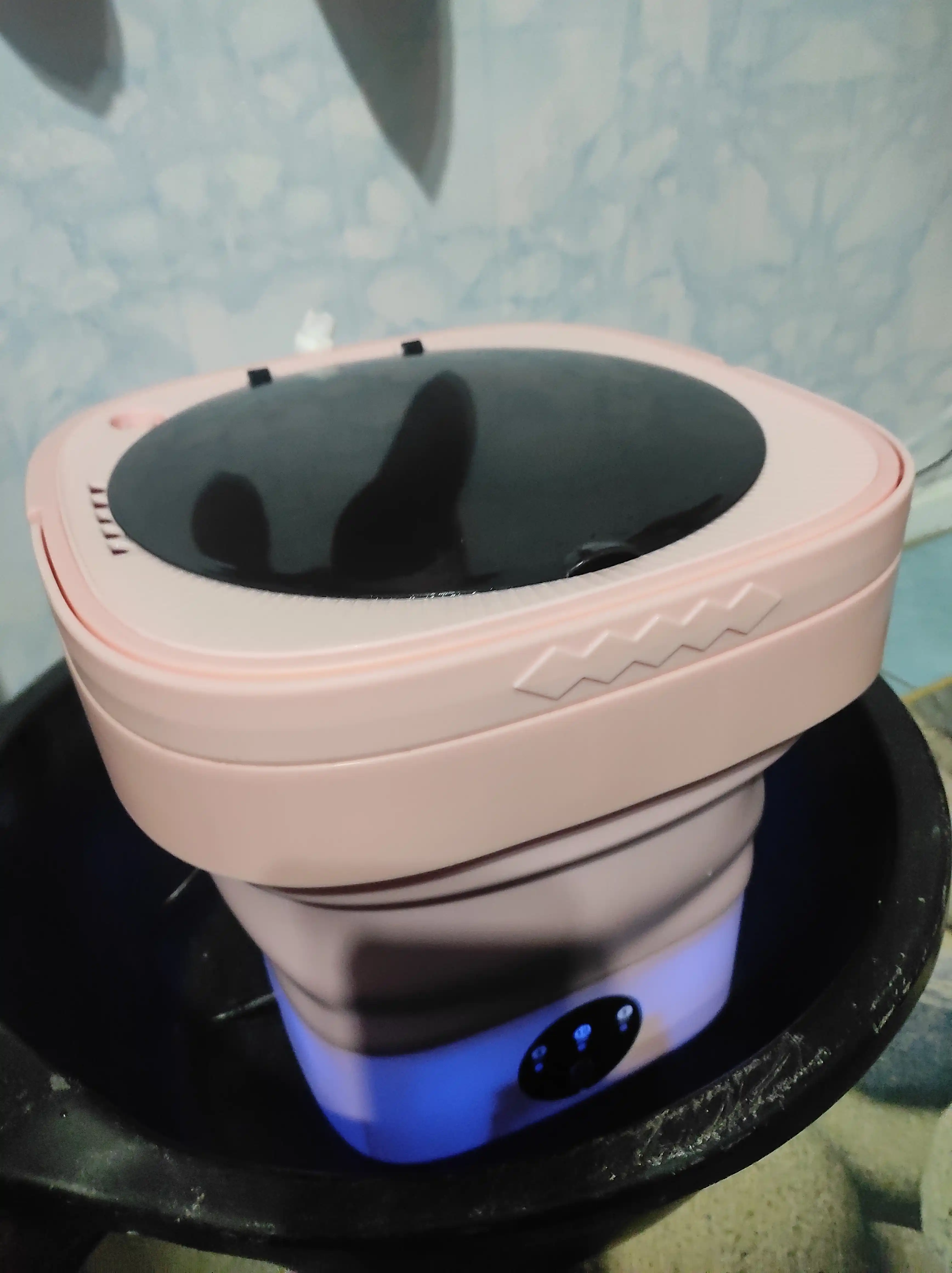 Yig‘iladigan portativ kichik kir yuvish mashinasi, 4,5 l