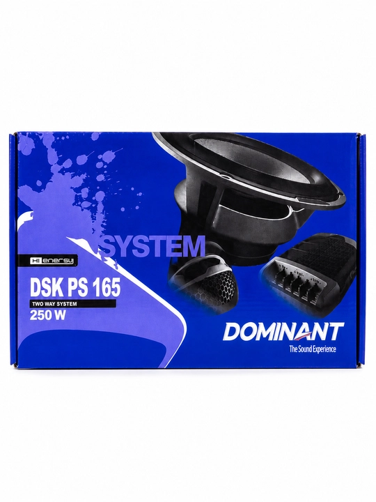Avtomobil kalonkasi DOMINANT DSK PS-165, 250W, 16,5 sm, 2 yo‘lli akustika