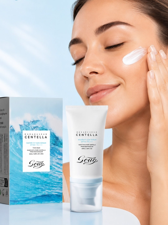 Солнцезащитная сыворотка для лица SPF50+ PA++++, 50 мл - 