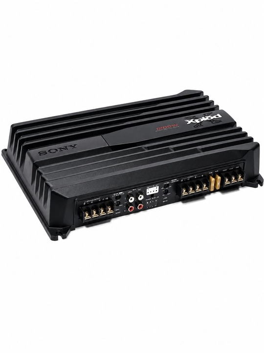 Avto kalonkalar uchun kuchaytirgich SONY Xplod XM-N1004, 1000W, 4 kanalli, qora