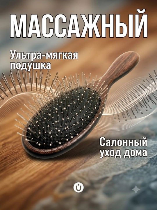 Массажная расческа для волос, для женщин и мужчин - 