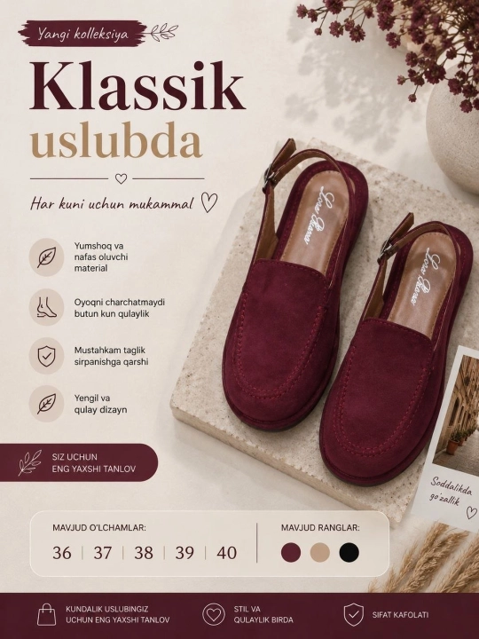 Ayollar sandallari, ayollar poyabzali