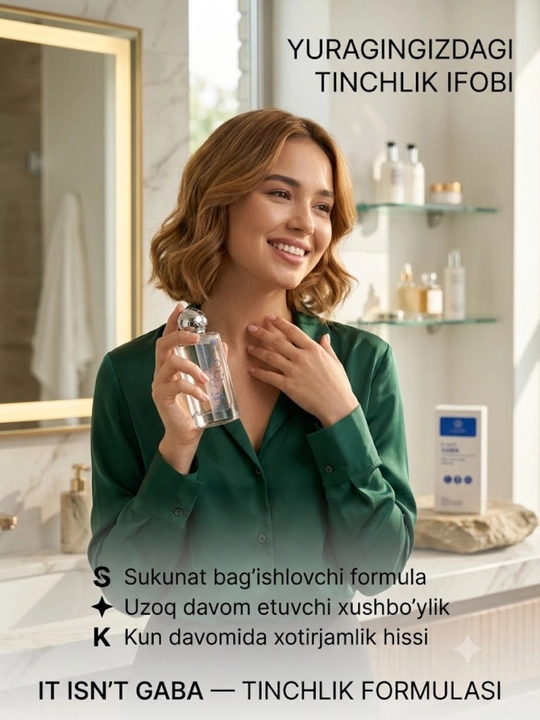 Парфюм унисекс Luxury It isn't GABA стойкие духи с нотами лаванды, 100 мл