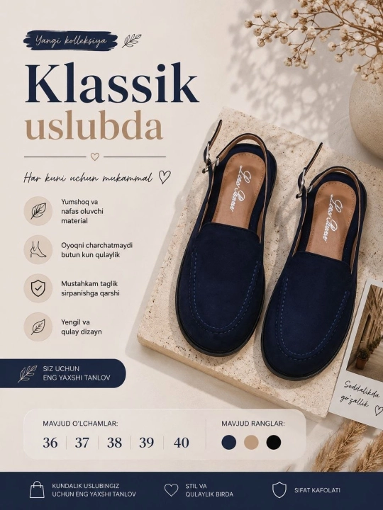 Ayollar sandallari, ayollar poyabzali