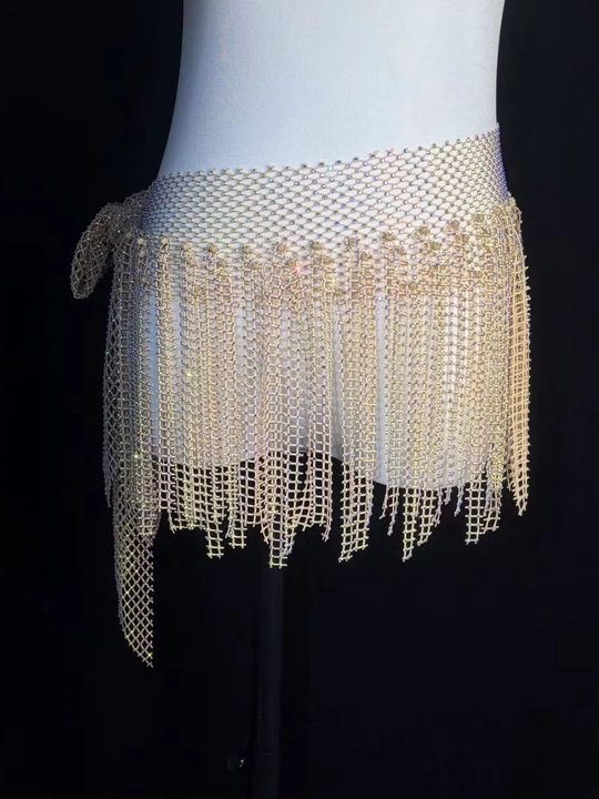 Tangalar bilan arabcha belbog‘, sharqona belly dance aksessuarlari