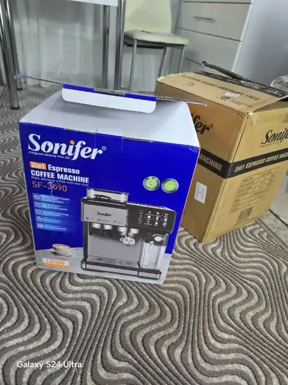 Kapuchinatorli donli rogovkali Sonifer qahva mashinasi