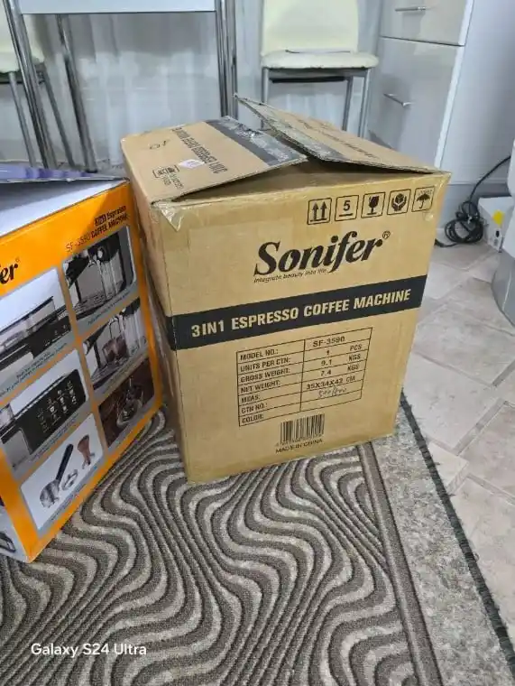 Kapuchinatorli donli rogovkali Sonifer qahva mashinasi