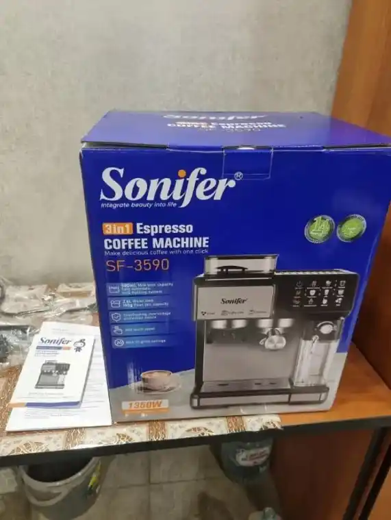 Kapuchinatorli donli rogovkali Sonifer qahva mashinasi