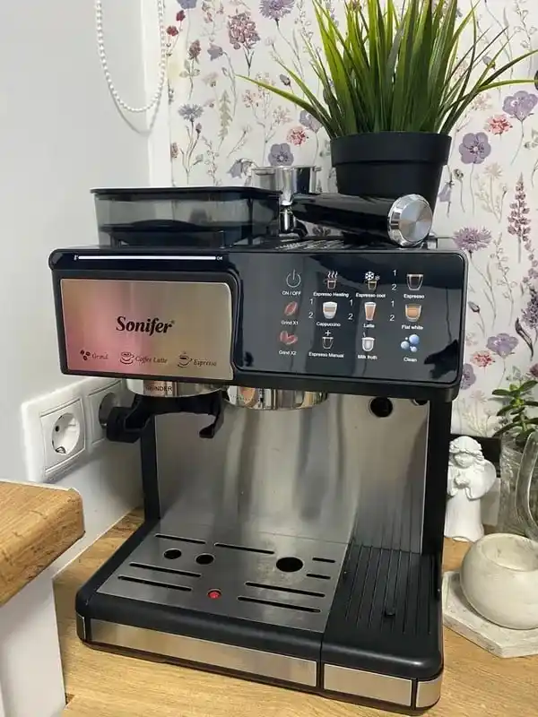 Kapuchinatorli donli rogovkali Sonifer qahva mashinasi