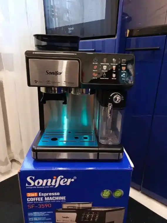 Kapuchinatorli donli rogovkali Sonifer qahva mashinasi