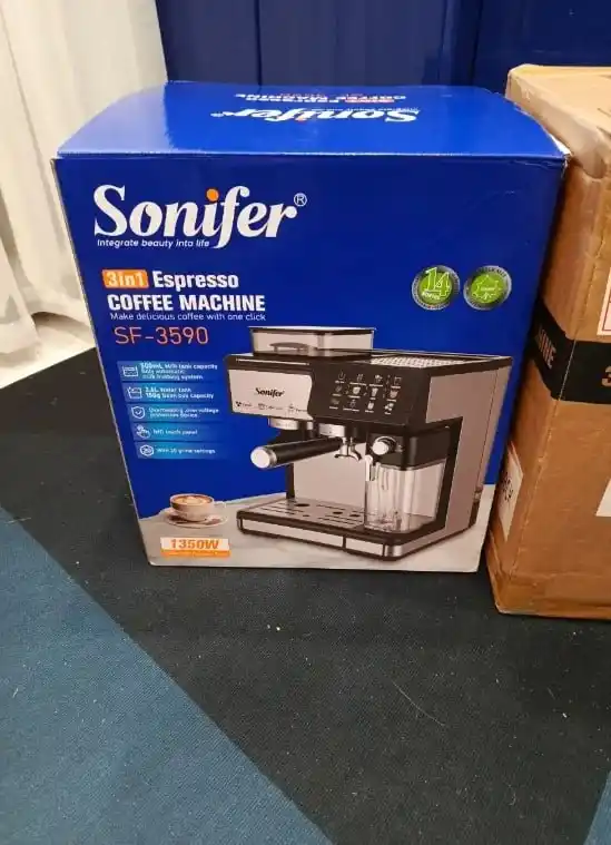 Kapuchinatorli donli rogovkali Sonifer qahva mashinasi