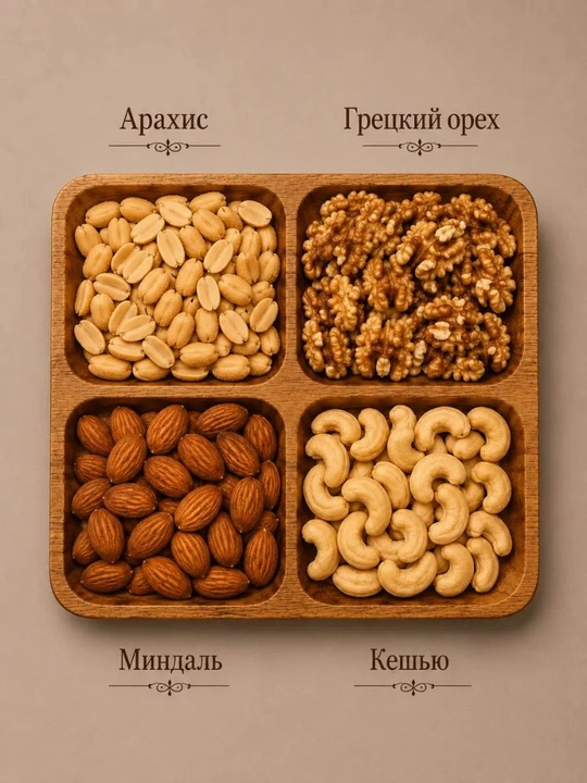Choy va yong'oq sovg'a to'plami (4, 6, 8 tasi 1 da)