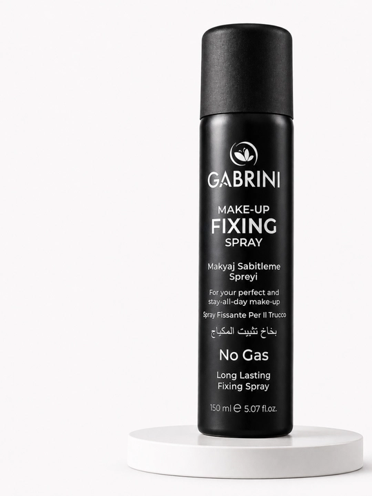 Спрей для фиксации макияжа Gabrini Make-Up Fixing Spray, фиксатор для лица, без газа - 
