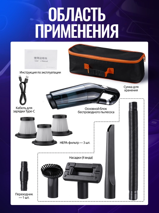 Пылесос для машины, автомобильный пылесос, аксессуар для автомобиля