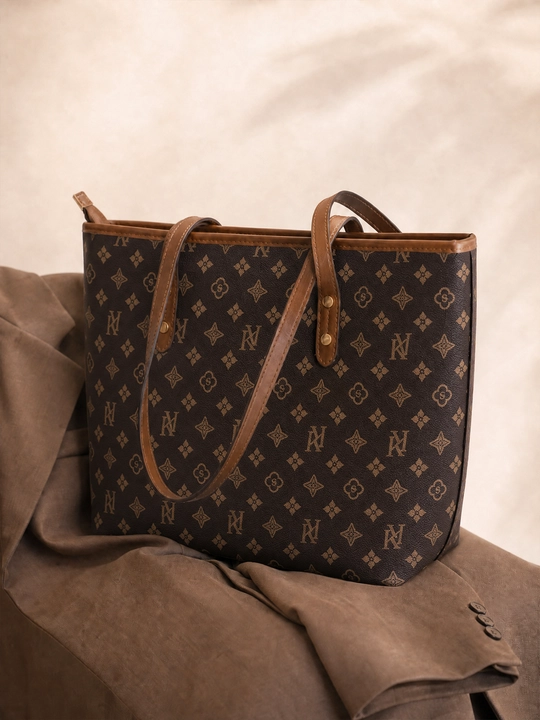 Ayollar sumkasi, yelkaga osiladigan, katta hajmli kundalik shopper sumka, uzun tutqichli - 
