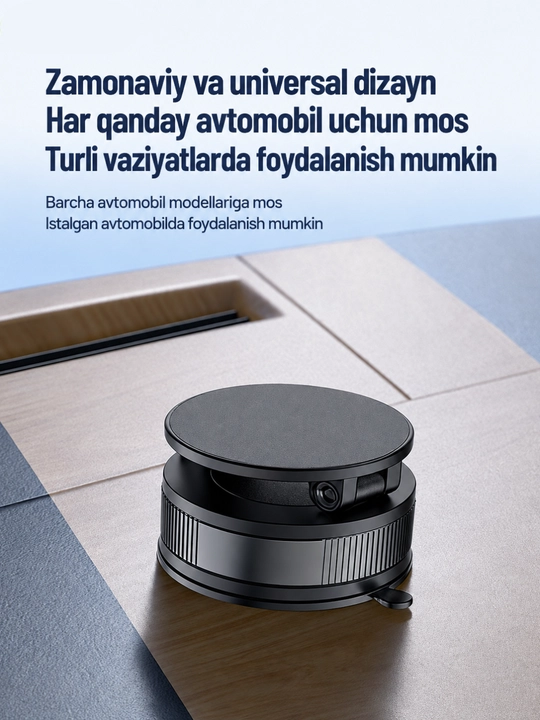 Magnitli telefon ushlagich, avtomobil holder, vakuumli telefon stendi, telefon ushlagich