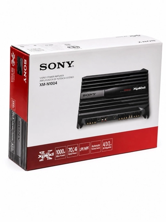 Усилитель для колонок SONY Xplod XM-N1004, 1000 Вт, 4-канальный, черный