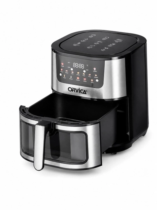 Аэрогриль ORVICA ORM-8850, сенсорное управление, 12 л, 2800 Вт, черный