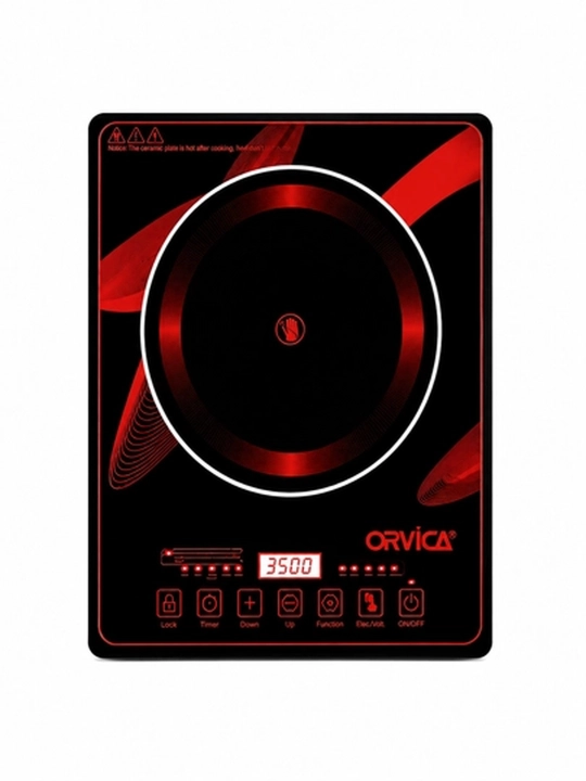 Электрическая плита ORVICA ORM-1005 – инфракрасная варочная панель, 3500 Вт, сенсорное