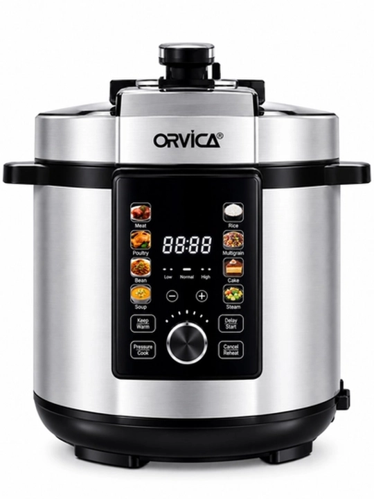 Мультиварка ORVICA ORM-6209, 1000 Вт, рисоварка, пароварка, rice cooker