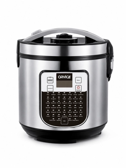 Мультиварка ORVICA ORM-6209, 1000 Вт, рисоварка, пароварка, rice cooker