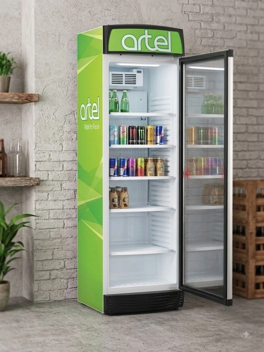Витринный холодильник Artel HS 520SN, 400 Л