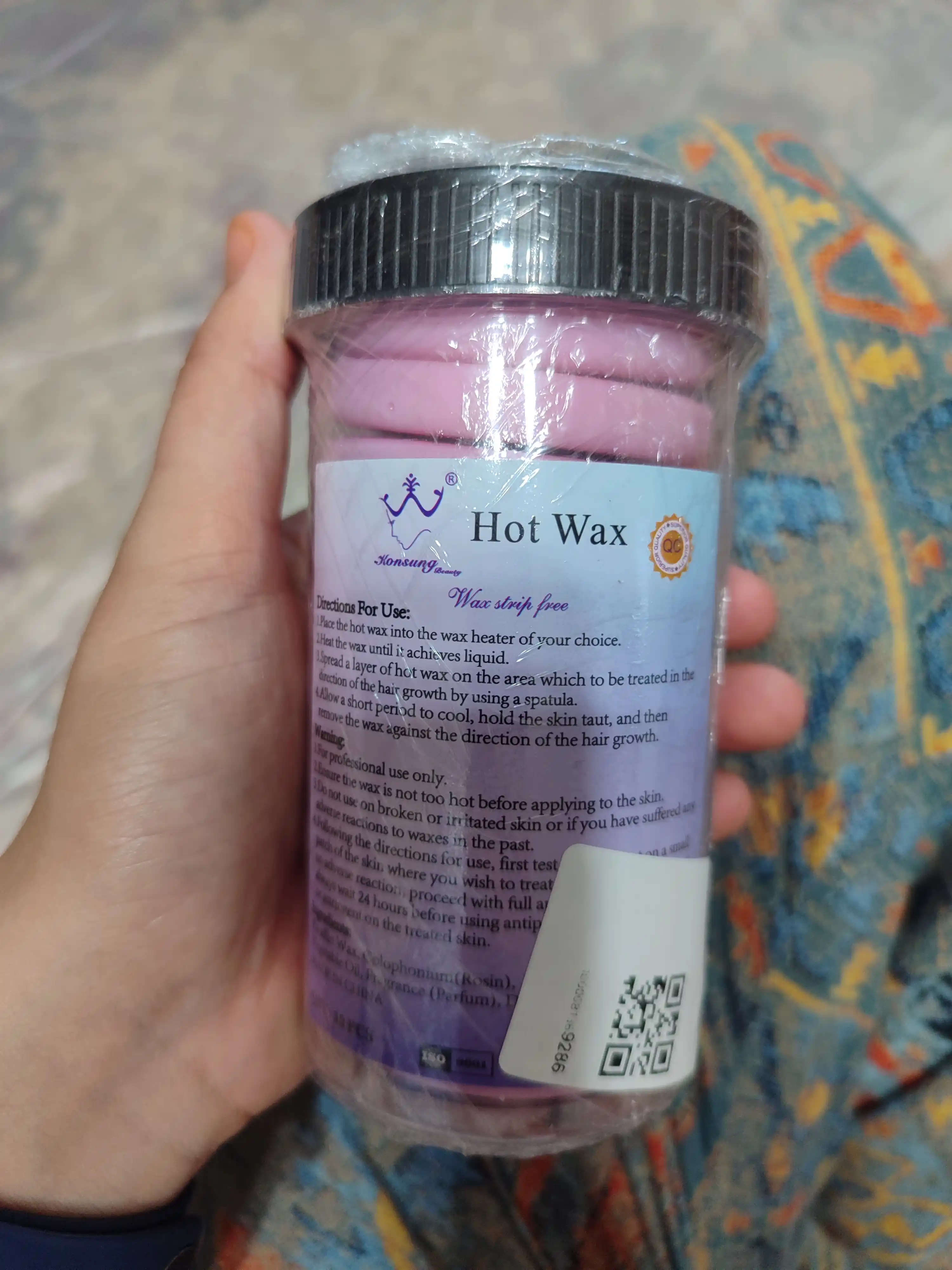 Konsung Hot Wax — горячий воск для депиляции в таблетках 250г/ 500г