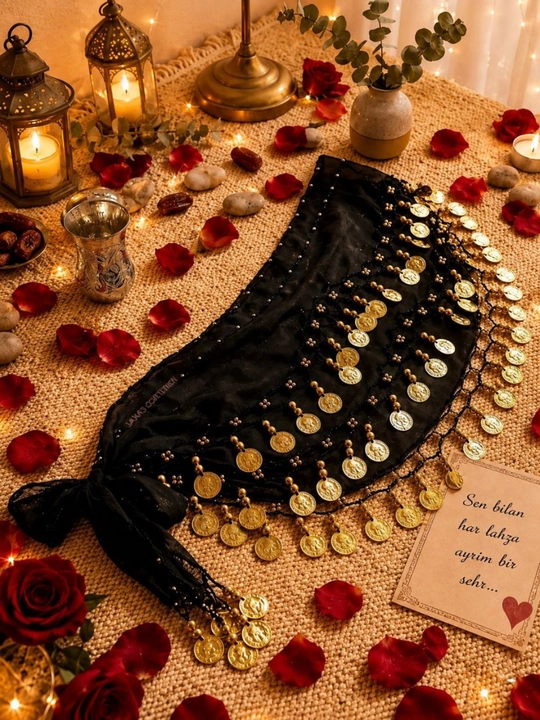 Arabcha kiyim.Ayollar uchun arabcha raqs kostyumi.Ayollar raqs belbog'i.Shiqildoq