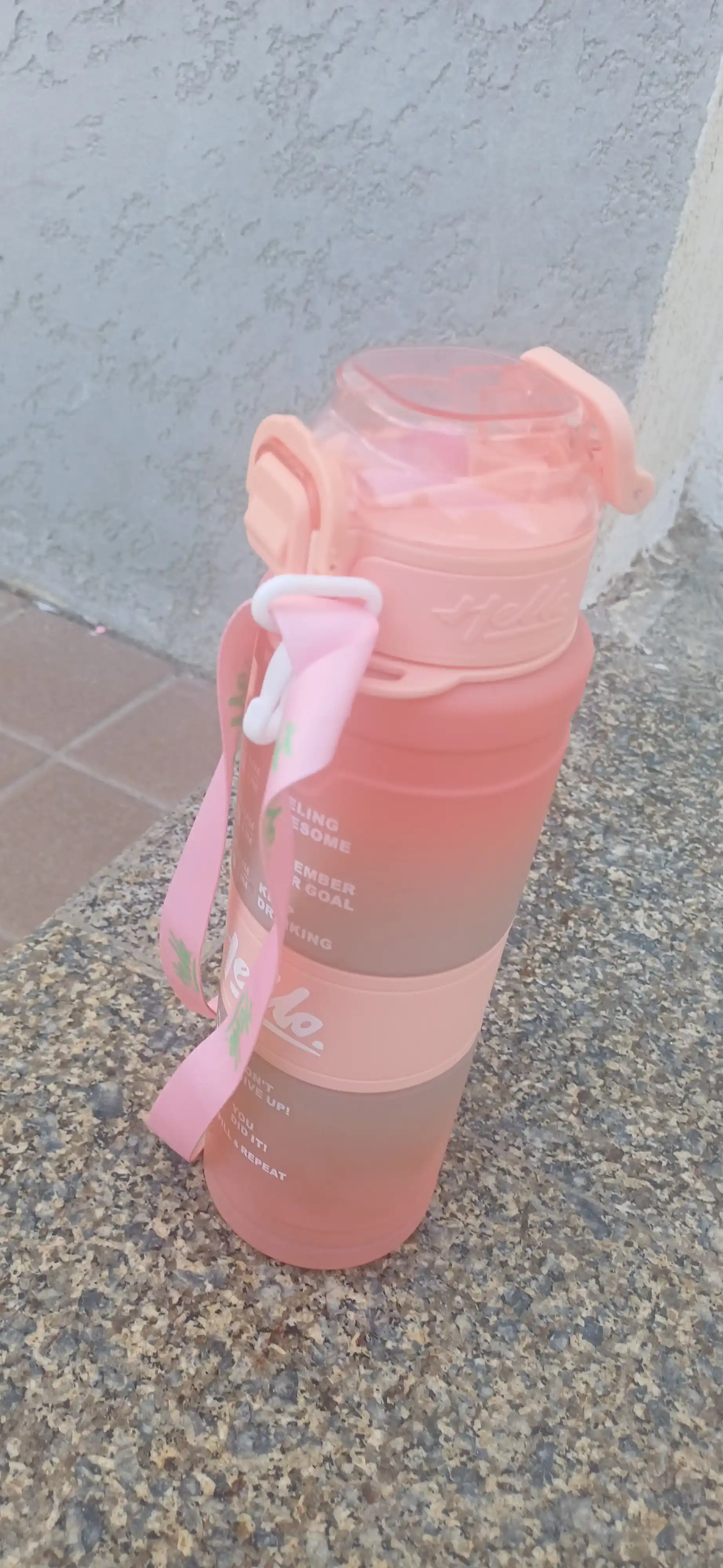 Suv idish, sheyker butilkalar, fitnes va kunlik sport uchun suv idish, 1000 ml matli