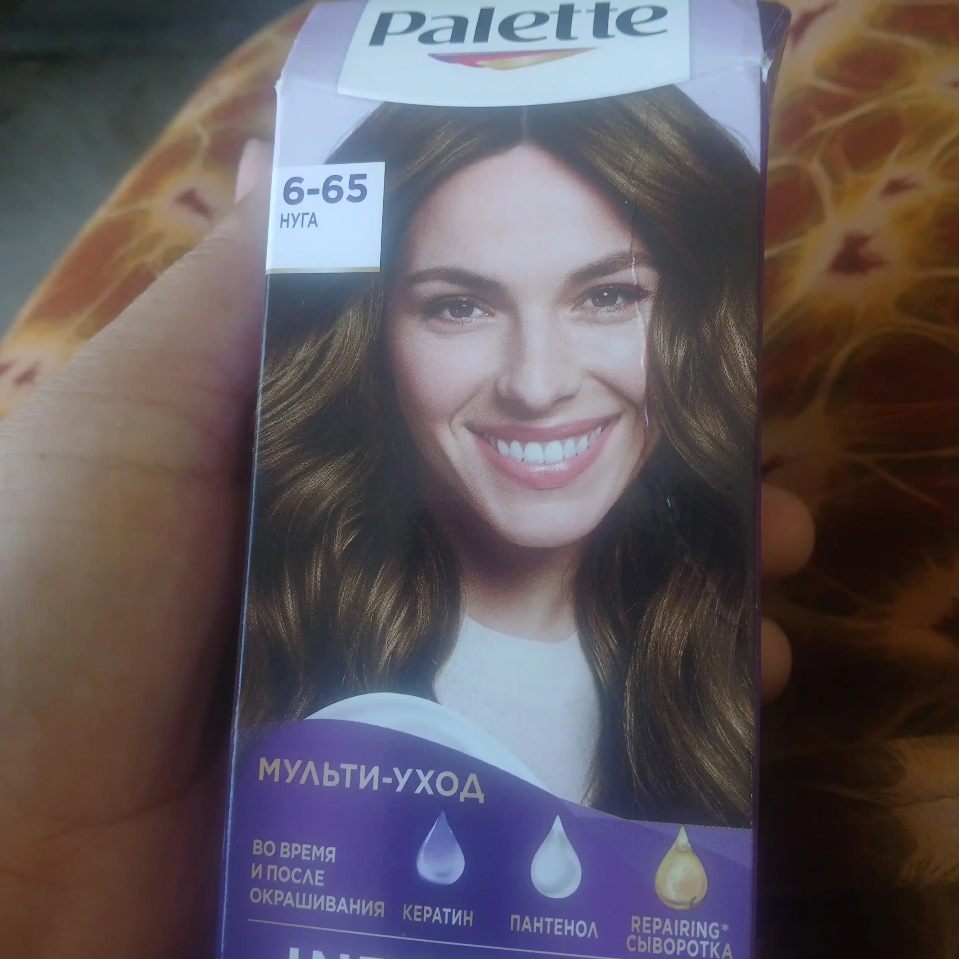 Краска для волос Palette ICC 6-65, Нуга