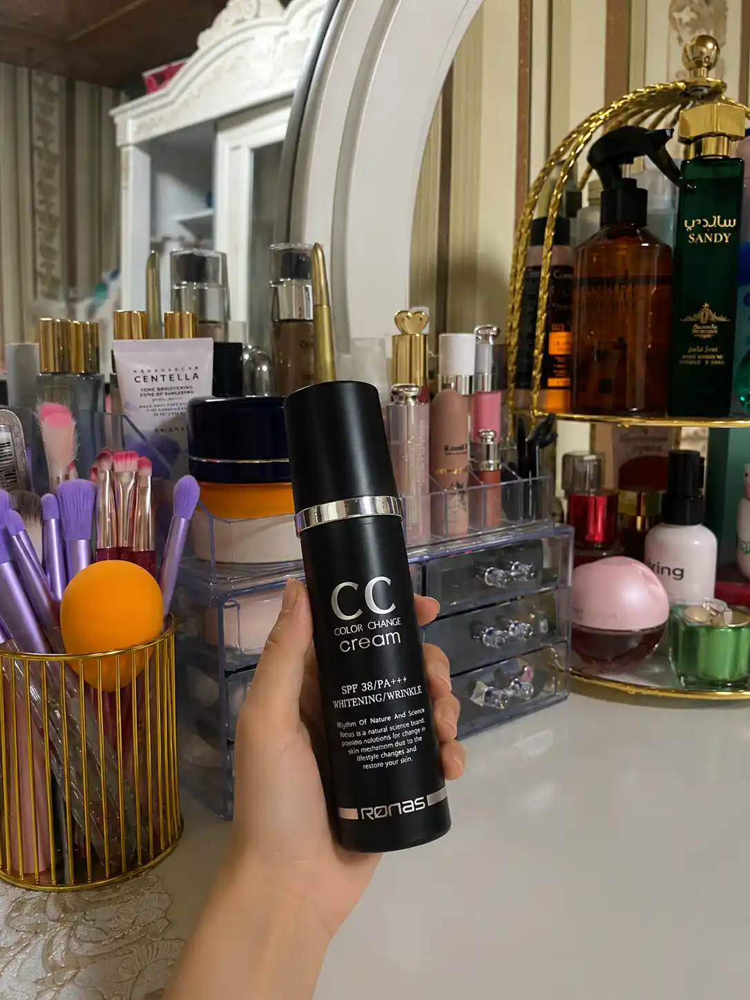 Ronas CC quyoshdan himoyalovchi krem SPF 38 PA+++, 50 ml