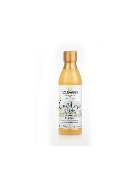 Varvello PET 250ml sitrus ta’mli oq qaymoqli sousi - 