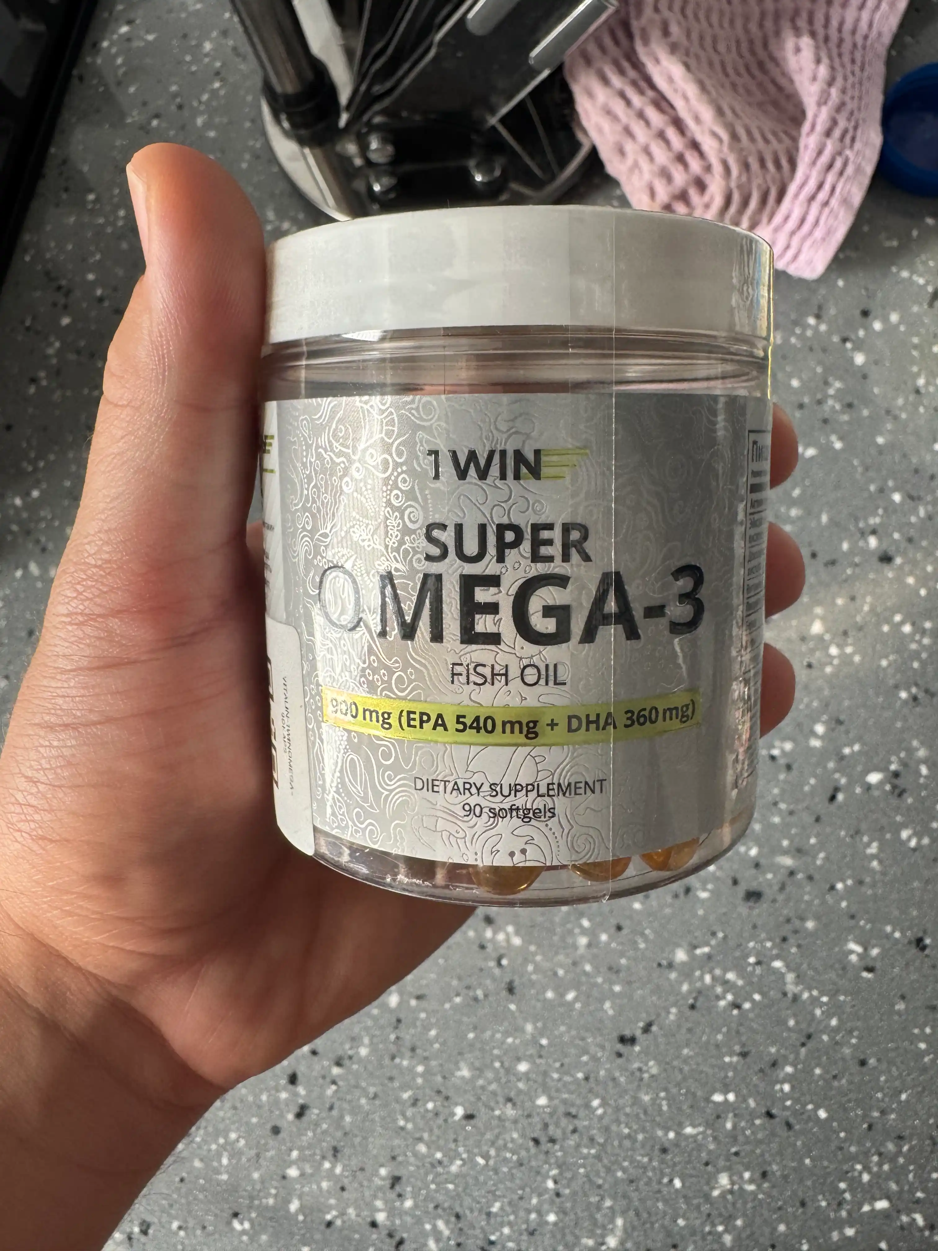 Омега 3 рыбий жир 1WIN 900 мг, Omega-3 ЭПК ДГК, капсулы для иммунитета и сердца