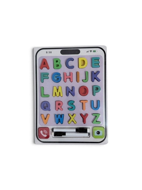 Деревянный английский алфавит, развивающая игрушка Montessori - 