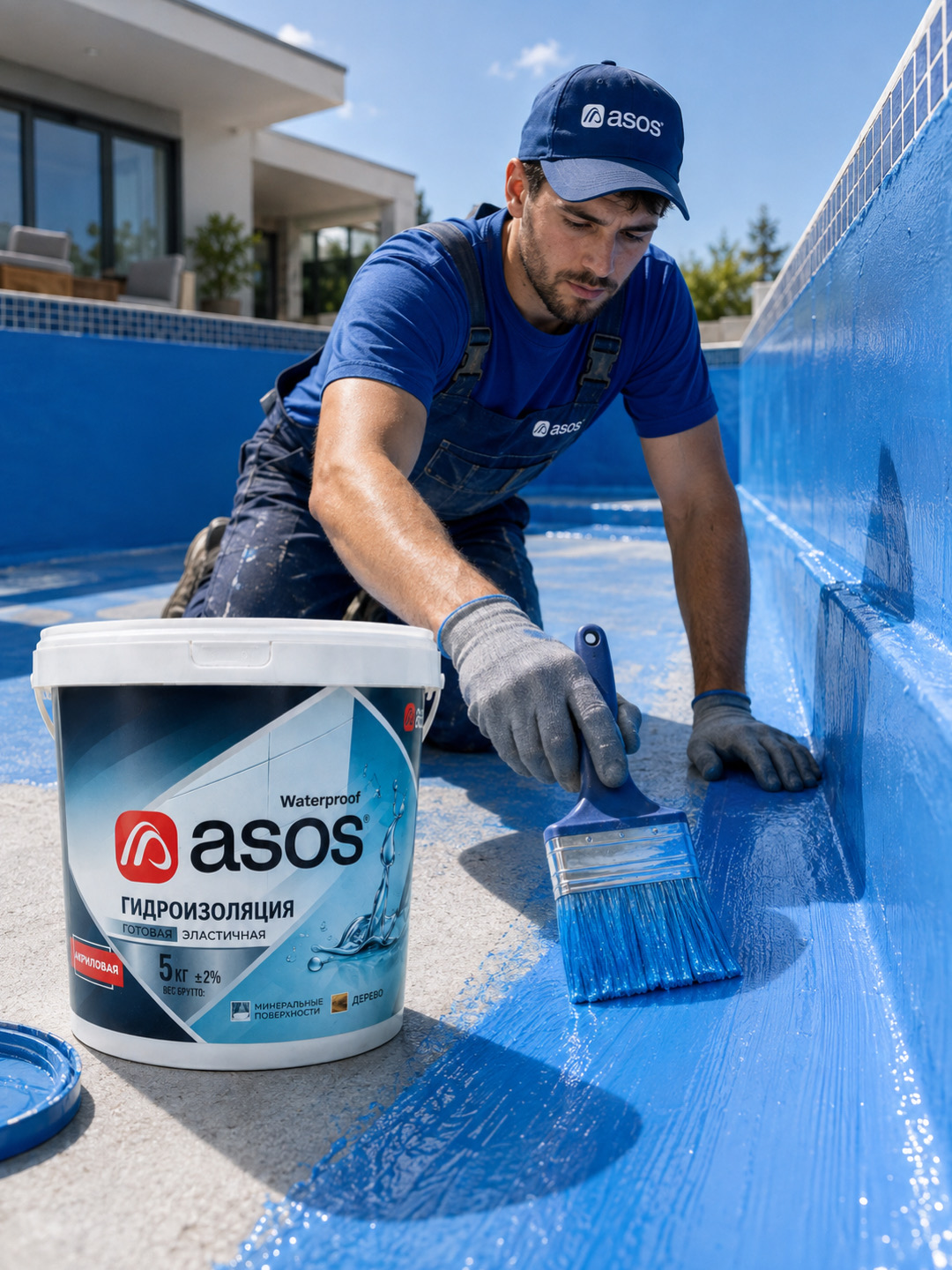 ASOS Waterproof — elastik gidroizolyatsiya
