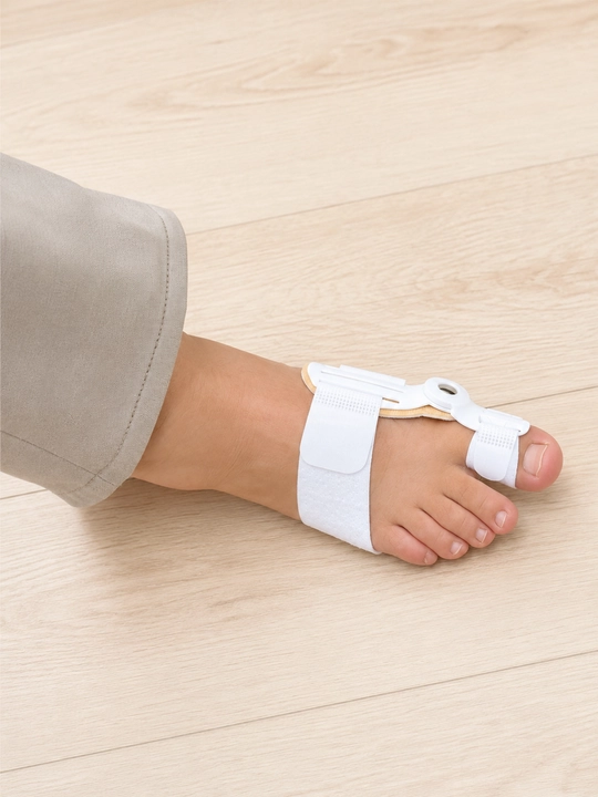 Bosh barmoq qiyshiqligini to‘g‘rilovchi korset, Hallux Valgus uchun oyoq fiksatori