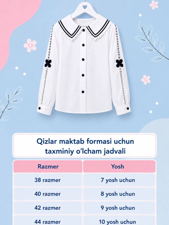 Oq maktab ko‘ylagi - 