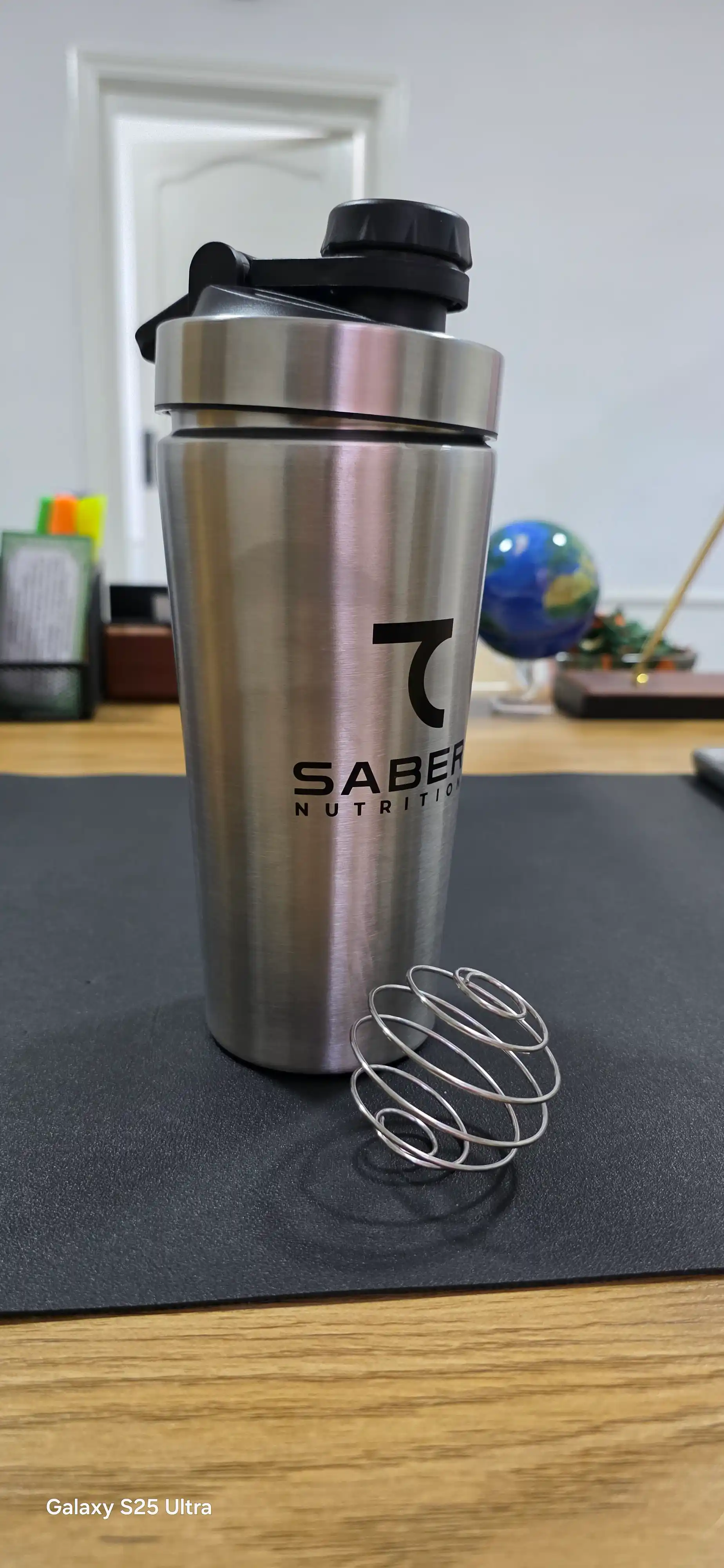 Shaker, 7saber shishasi, metall, 750 ml