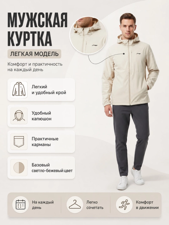 Куртка с капюшоном - 