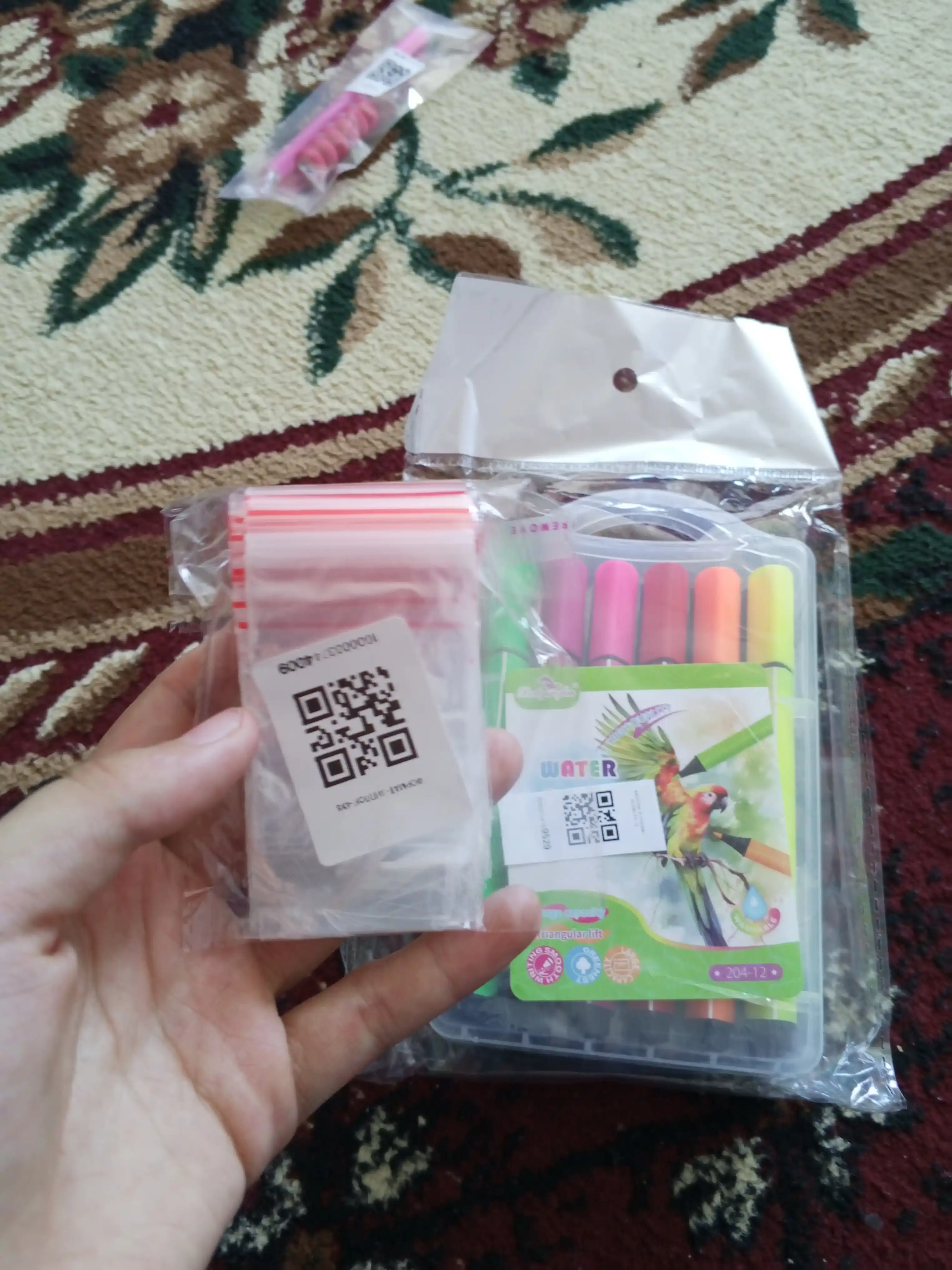 Zamokli paketlar Zip-lock, 100 dona