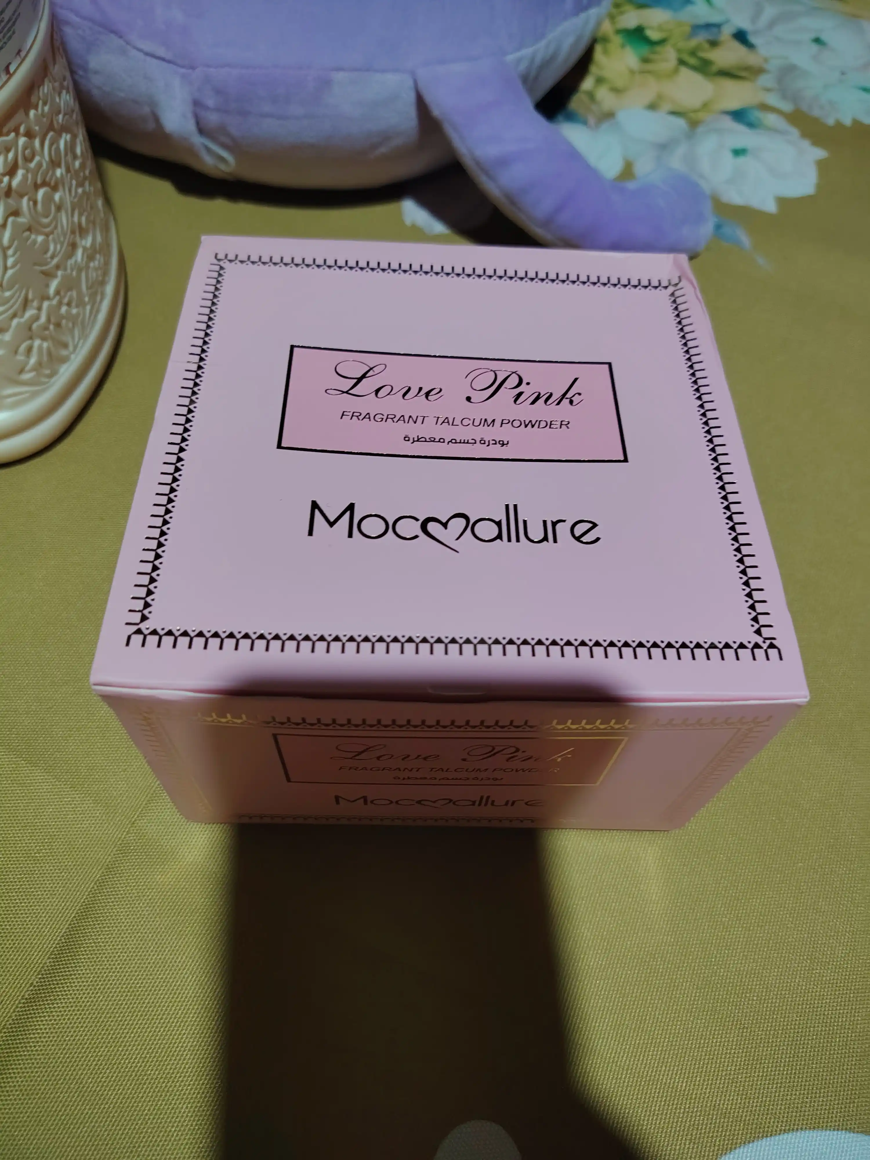 Ayollar uchun xushbo‘y talk, tana pudrasi Mocallure, 30 g, 100 g