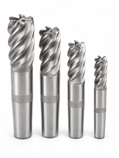 Metallga professional ishlov berish uchun yirik o‘lchamli R6M5 uchli freza 24-55