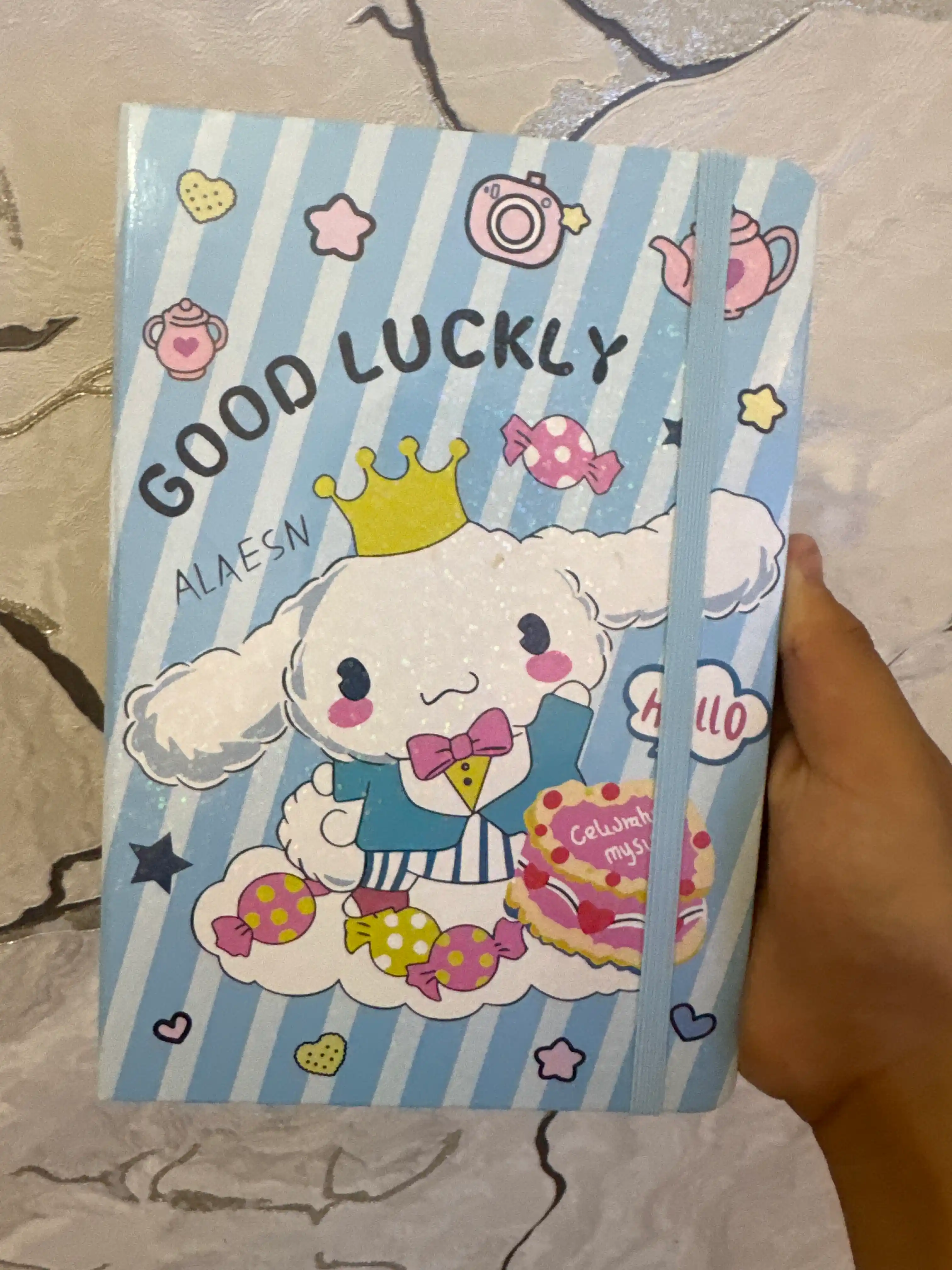 Блокнот Kuromi Hello Kitty тетрадь для девочек милая для записей в линейку