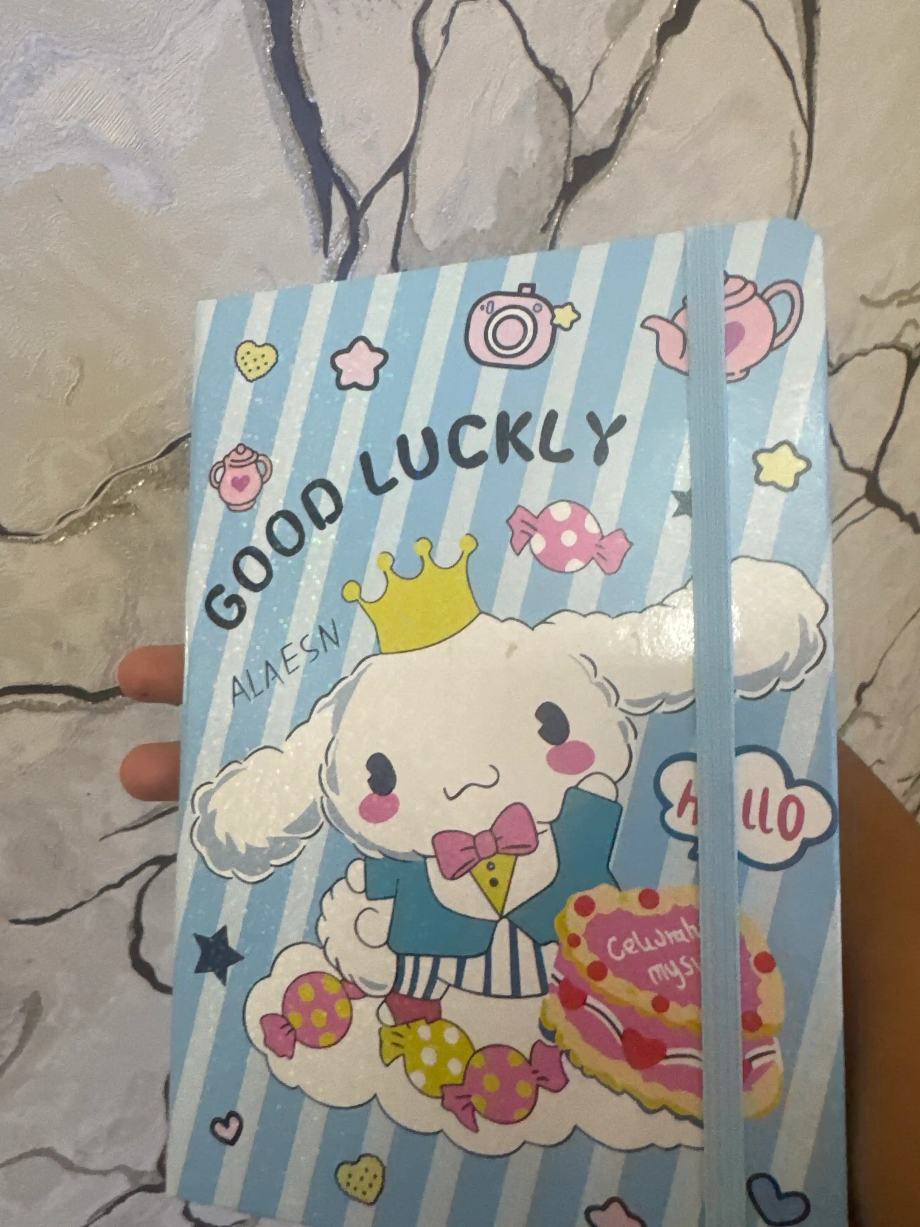 Блокнот Kuromi Hello Kitty тетрадь для девочек милая для записей в линейку