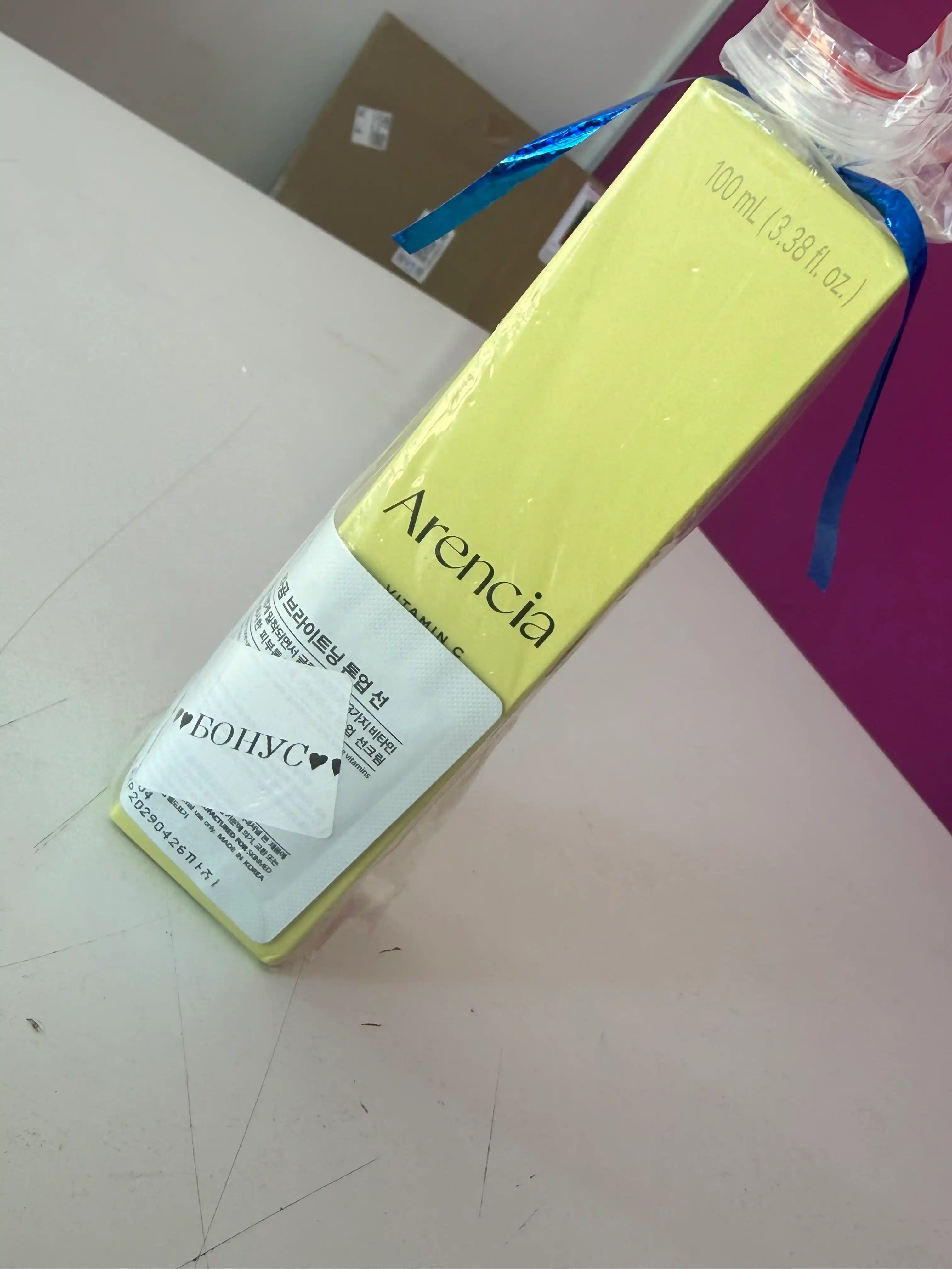 Arencia Vitamin C Glutathione Booster Mist niatsinamidli yuz uchun yorituvchi mist-buster
