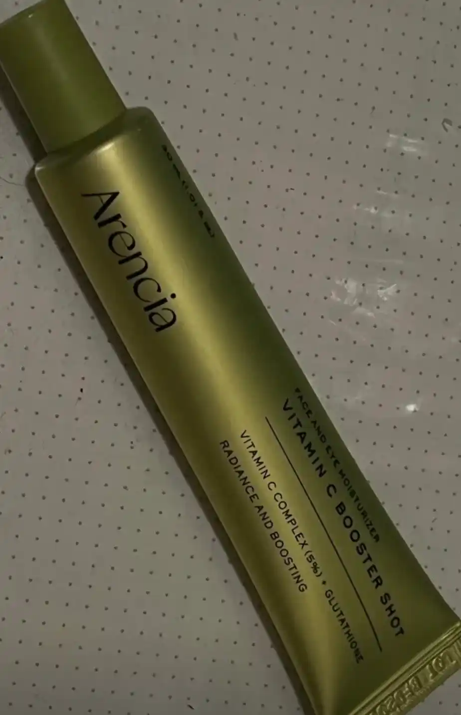 Arencia Vitamin C Booster Shot осветляющий крем бустер с витамином С и ниациномидом