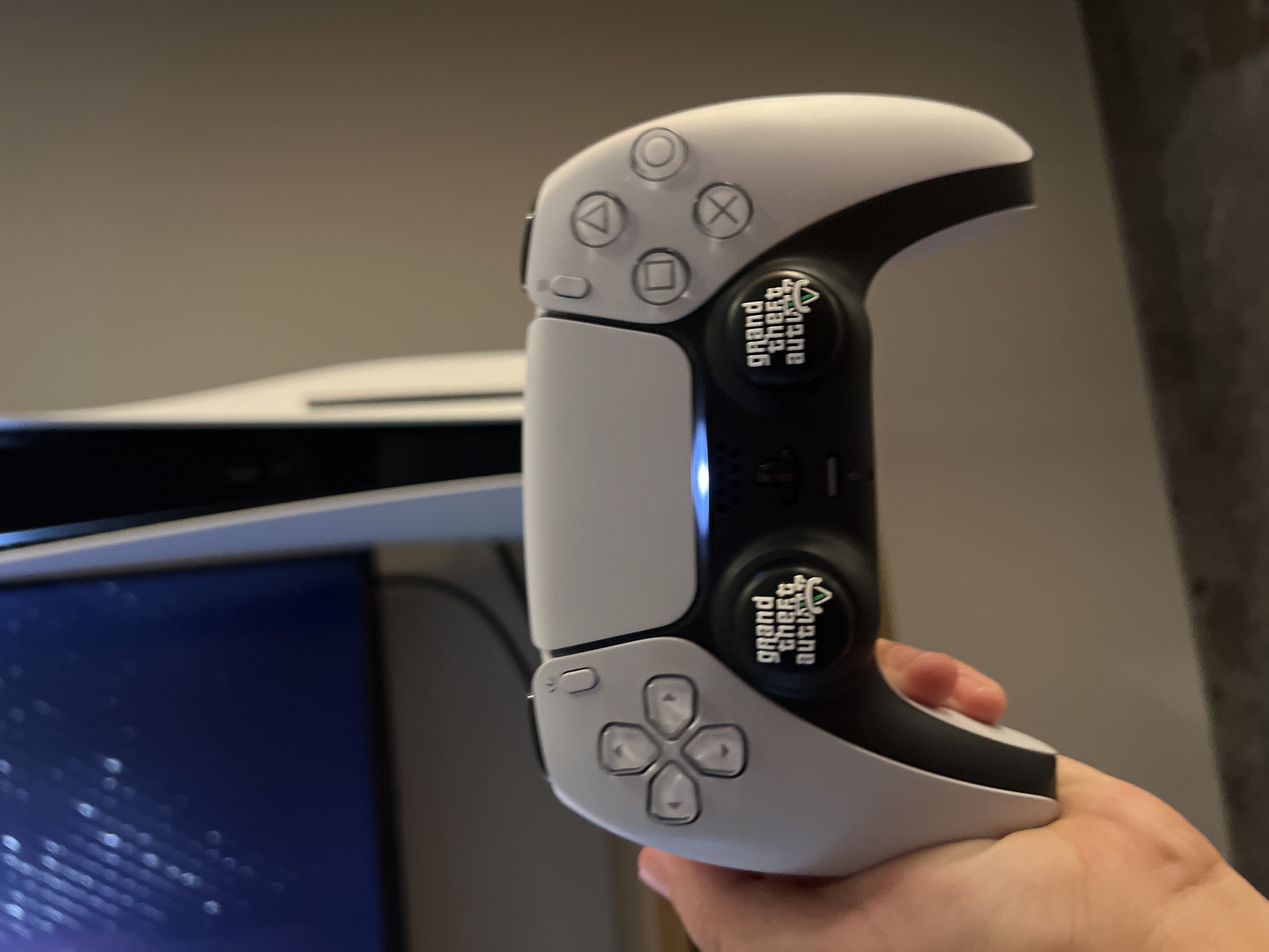 Геймерские накладки для джойстика, с изображением, для PlayStation PS4/5/Xbox