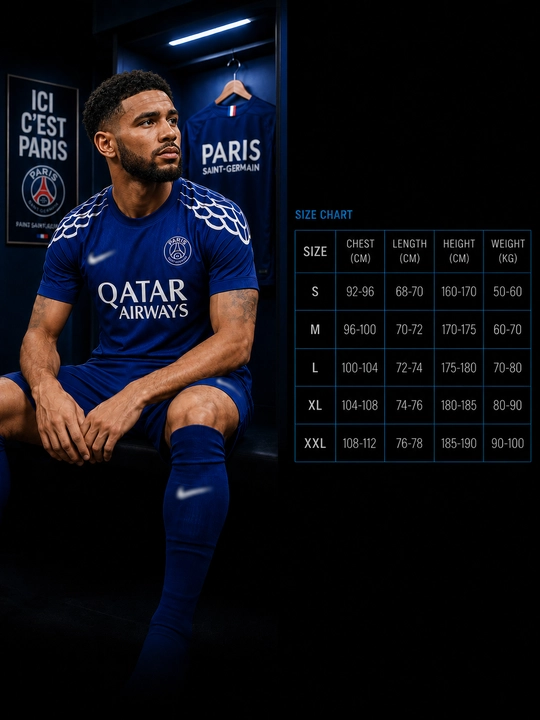 2025/2026 yilgi mavsum uchun jamoaviy futbol formasi