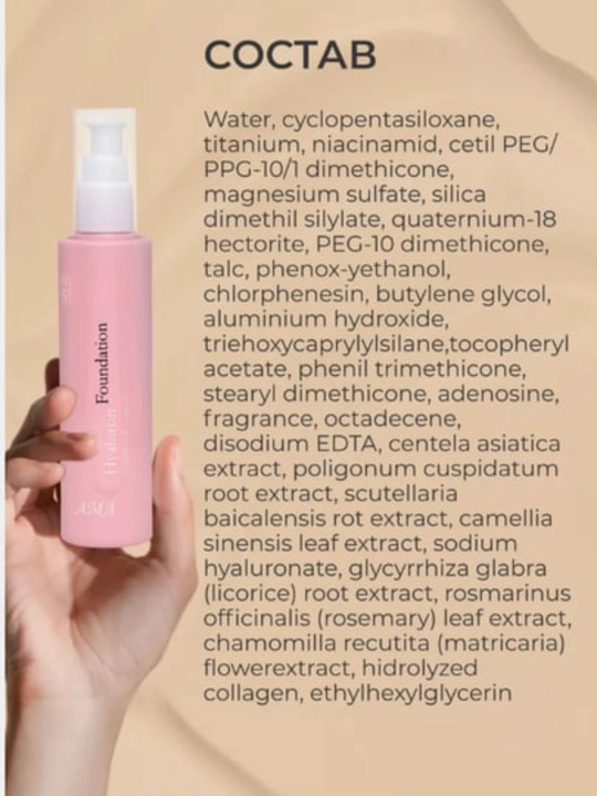 Tonal kremi AMA Hyaluron Foundation