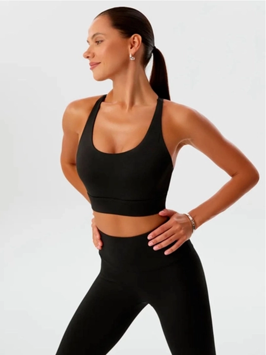 Topik, sport top, fitnes uchun chashkali sport topi, yoga, sport kiyimlari ayollar uchun